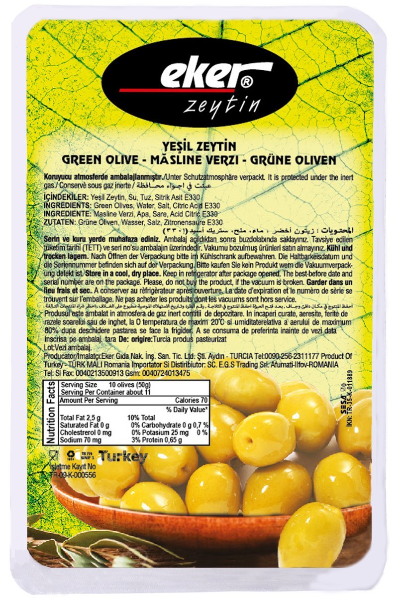 140 G. VACUUM GREEN OLIVE