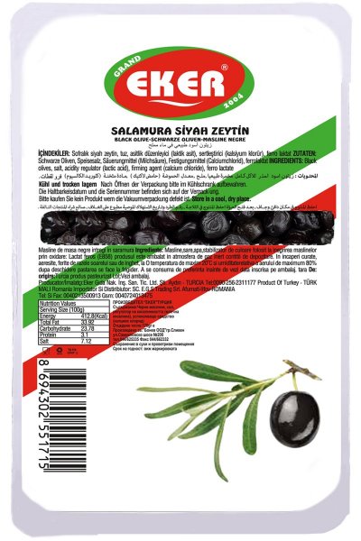 150 G. VACUUM BLACK OLIVE